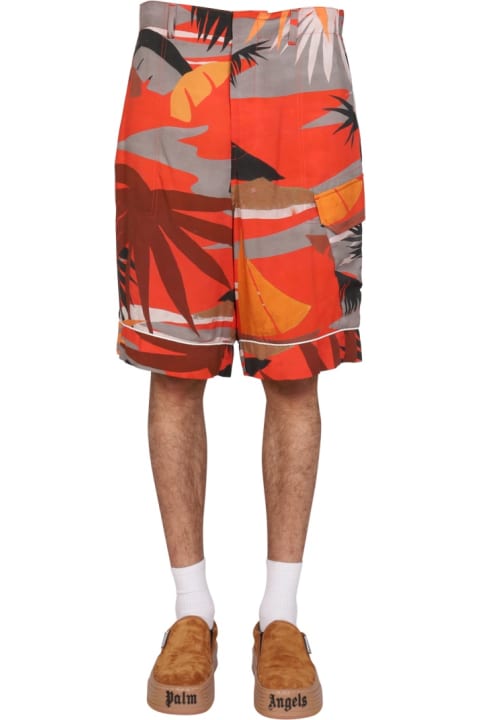 الملابس لـ القسم الرجالي Palm Angels Cargo Bermuda Shorts