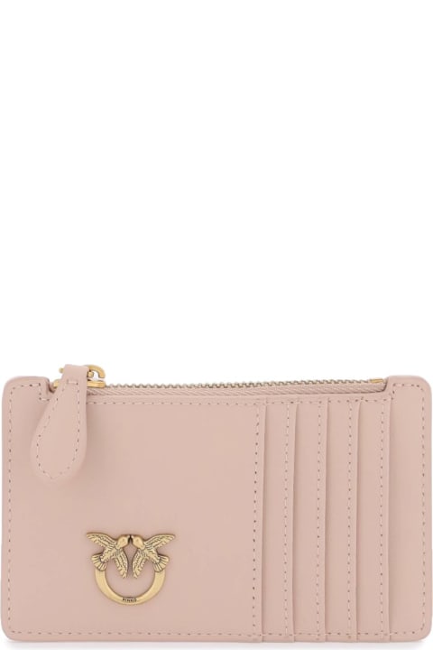 Wallets for Women Pinko Card Holder With Logo