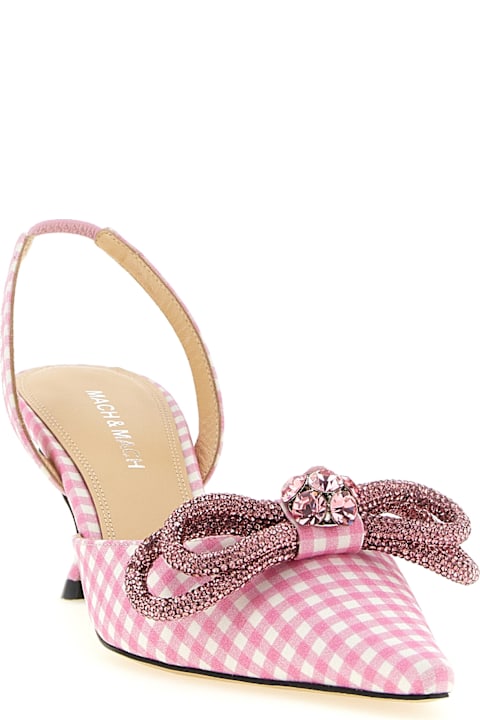 Mach & Mach 'double Bow' Slingback