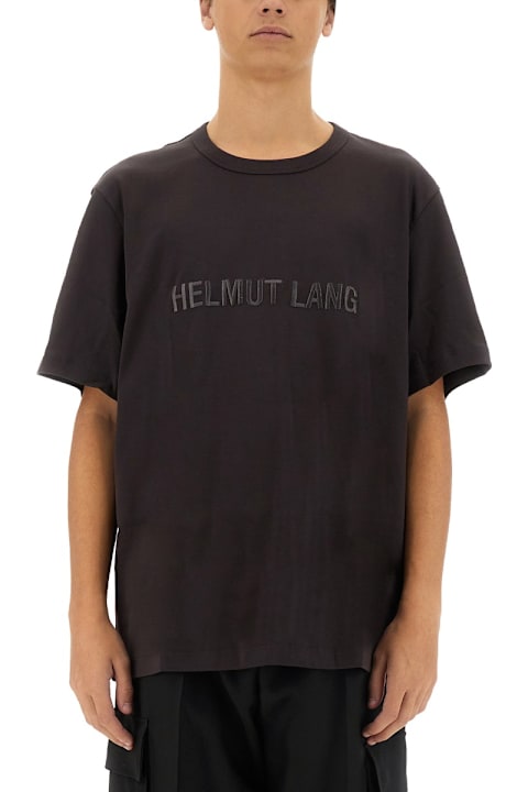 Helmut Lang ملابس علوية لـ القسم الرجالي Helmut Lang T-shirt With Logo