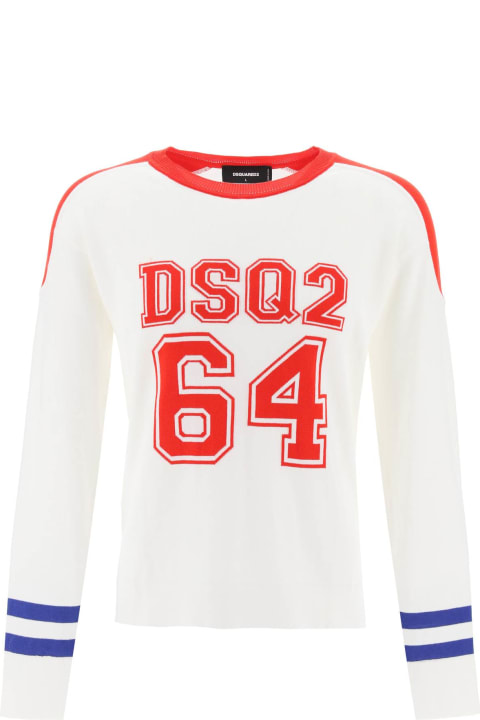 Dsquared2 Sale for Men Dsquared2 Dsq2 64 Football Sweater