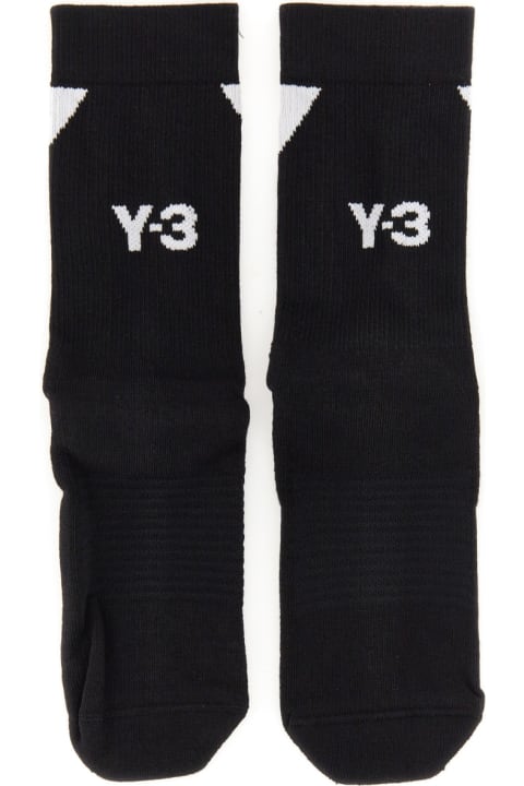 Y-3 for Men Y-3 Sock With Logo Embroidery