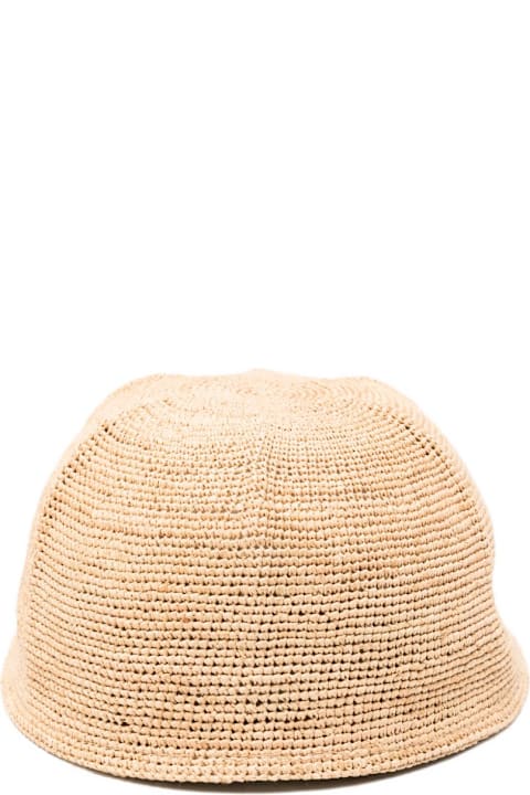 Borsalino for Kids Borsalino Timothee Rafia Baseball Cap