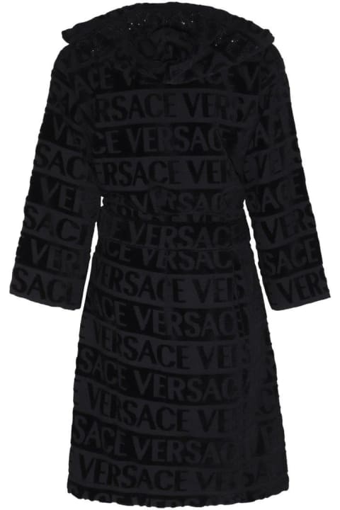 Monogram Belted Bathrobe