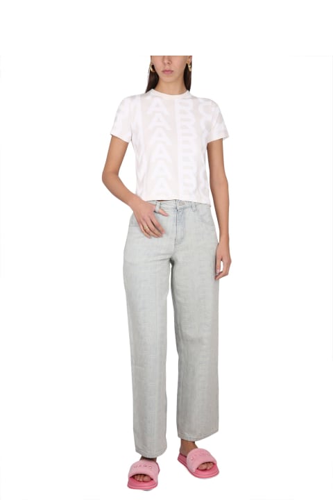 Clothing for Women Marc Jacobs Monogram Denim Jeans