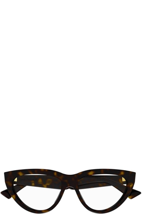Bottega Veneta Eyewear Cat-eye Frame Glasses | italist