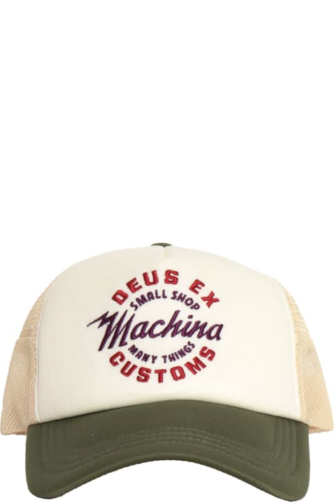 Deus Ex Machina Hats for Men Deus Ex Machina Amped Circle Trucker Cap