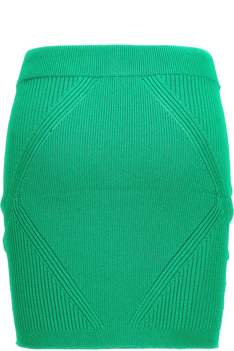 Balmain Clothing for Women Balmain Knitted Skirt