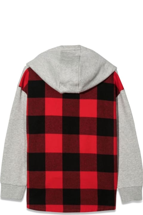 Woolrich Sweaters & Sweatshirts for Boys Woolrich Check Sweatshirt