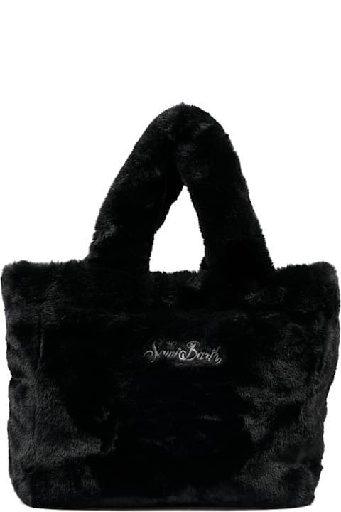 أدوات منزلية MC2 Saint Barth Black Bag For Girl With Logo
