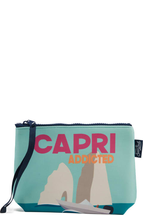 Bags for Women MC2 Saint Barth Pochette Aline Capri In Neoprene