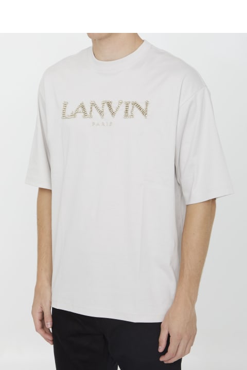 Topwear for Men Lanvin Cotton T-shirt With Logo