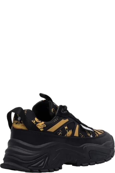 Versace Jeans Couture Shoes for Women Versace Jeans Couture Versace Jeans Couture Sneakers Black And Gold