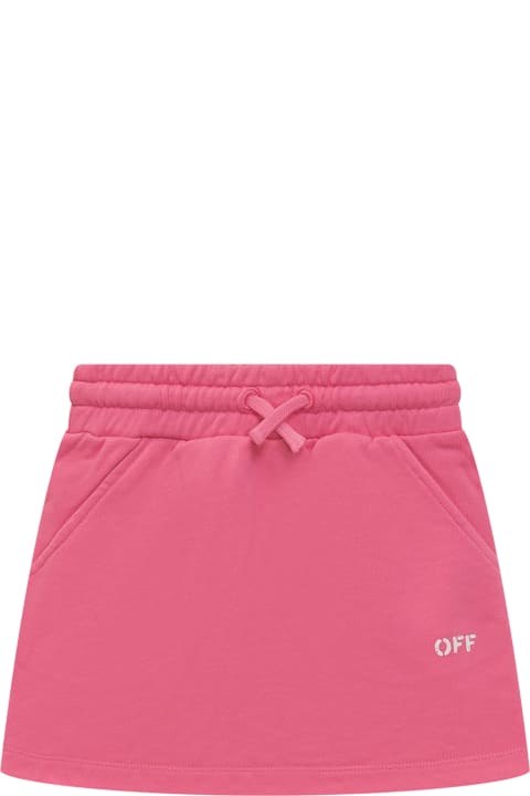 Bottoms for Girls Off-White Logo Skirt