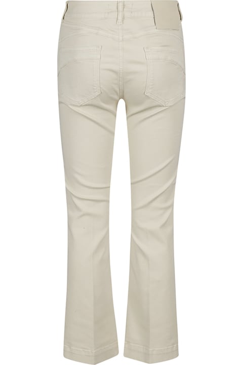 SportMax for Women SportMax Nilly Button Detailed Straight Leg Jeans