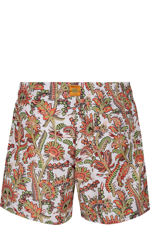 Etro Swimwear for Men Etro Roma Pocket Swim Trunk