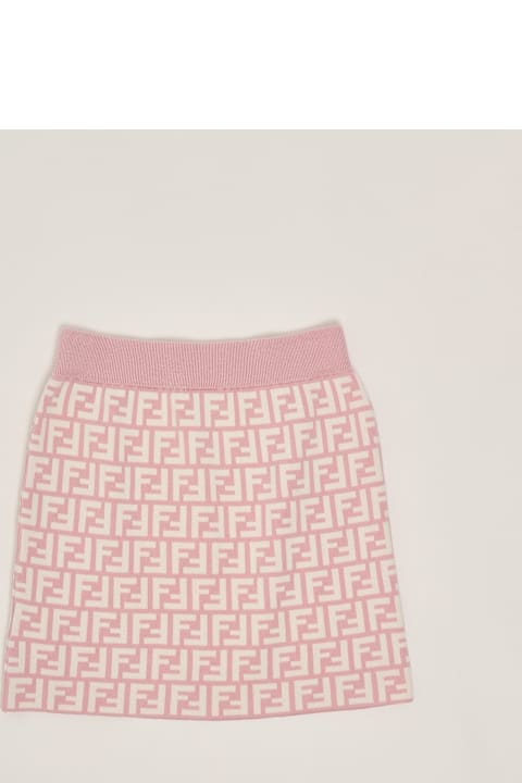 Homeware Fendi Skirt Ff Piquet Skirt