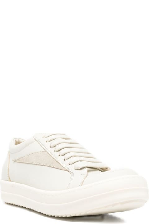 Rick Owens Leather Sneakers