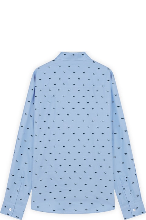 Maison Kitsuné Shirts for Men Maison Kitsuné Profile Fox Casual Shirt