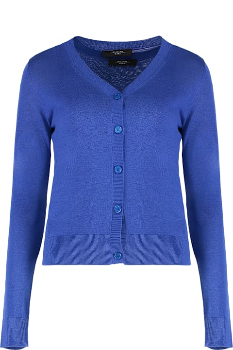 Weekend Max Mara for Men Weekend Max Mara Coordinated Blue Knitwear