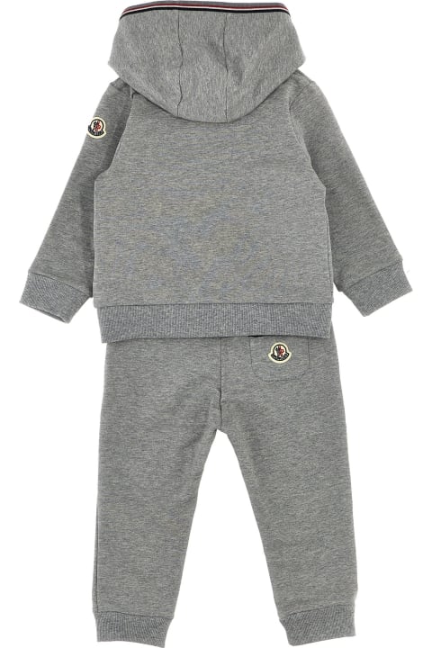 Moncler Bodysuits & Sets for Baby Boys Moncler Complete Hoodie + Joggers