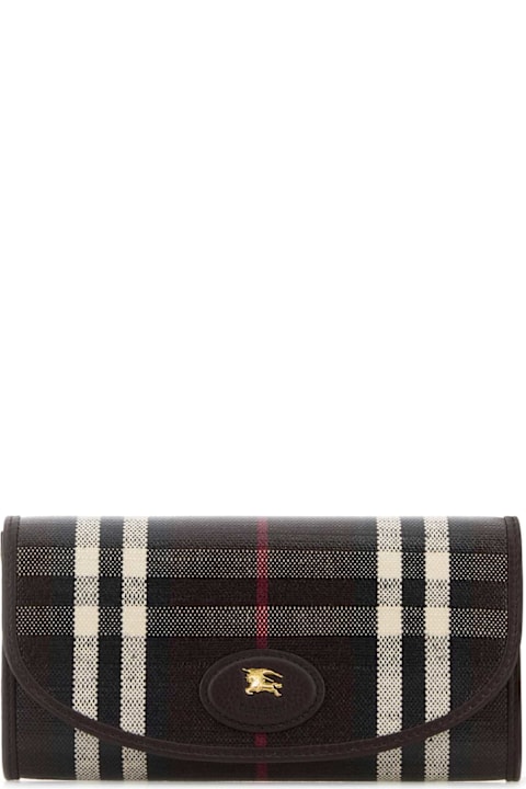 Homeware Burberry Printed Canvas Wallet