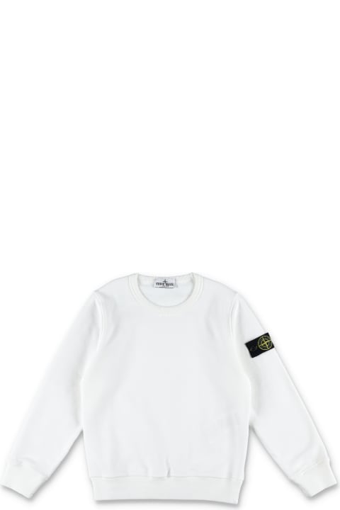Topwear for Boys Stone Island Crew Neck Basic Fleece