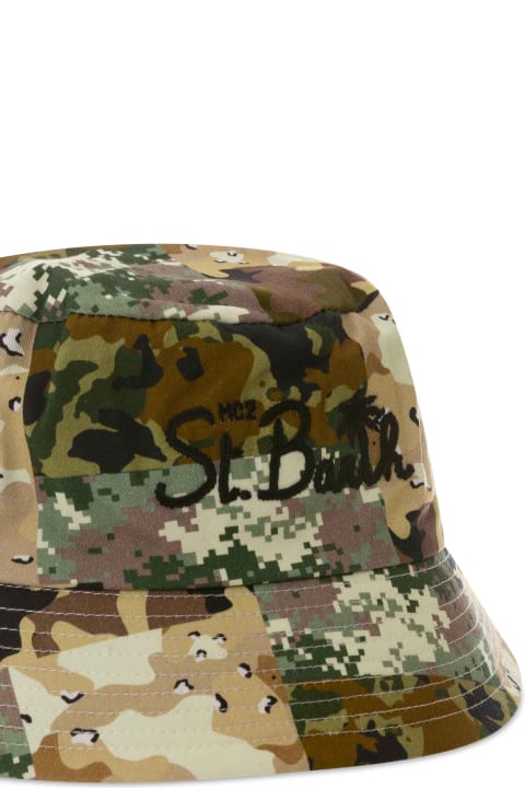 Fashion for Men MC2 Saint Barth Camouflage Bucket Hat
