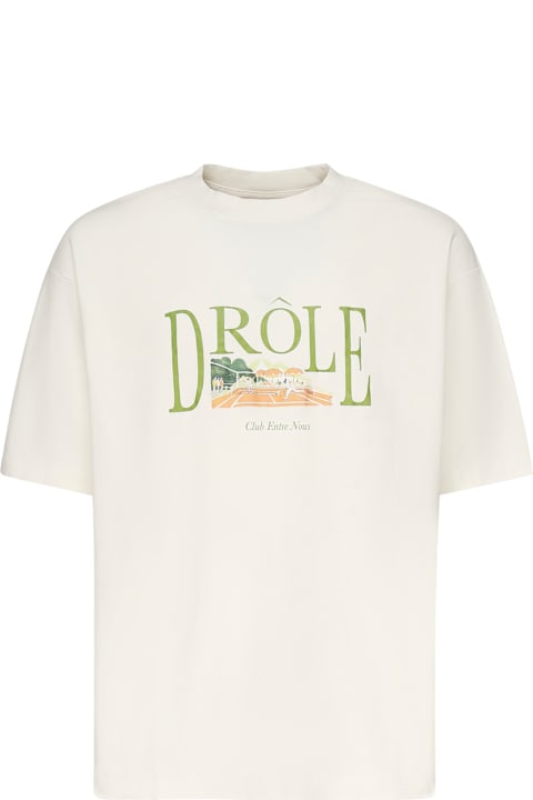Drôle de Monsieur for Men Drôle de Monsieur Tennis Court T-shirt
