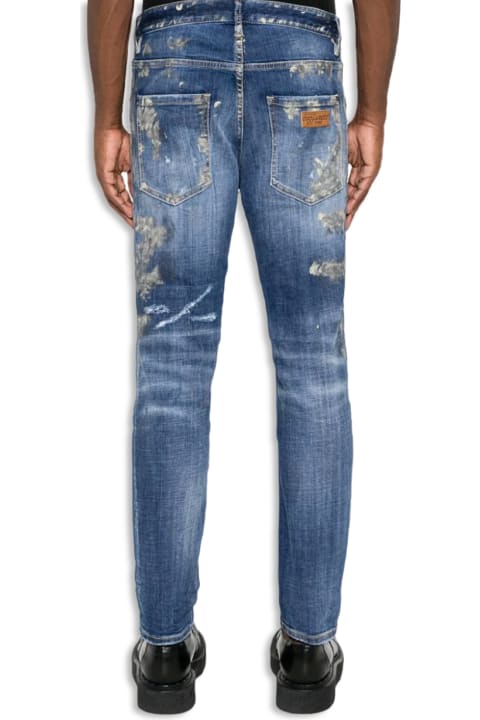 Homeware Dsquared2 Stretch Denim Skater Jeans