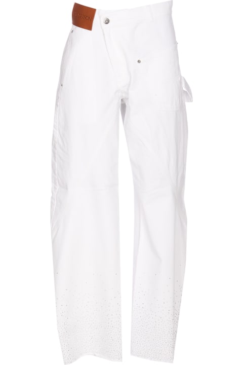 J.W. Anderson Pants & Shorts for Women J.W. Anderson Crystal Denim Pants