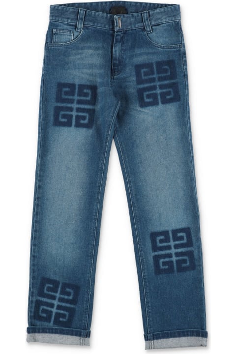 ウィメンズ新着アイテム Givenchy Givenchy Jeans In Blu Denim Di Cotone Bambino