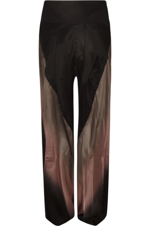 Rick Owens for Women Rick Owens High-waist Patterned Palazzo Pants