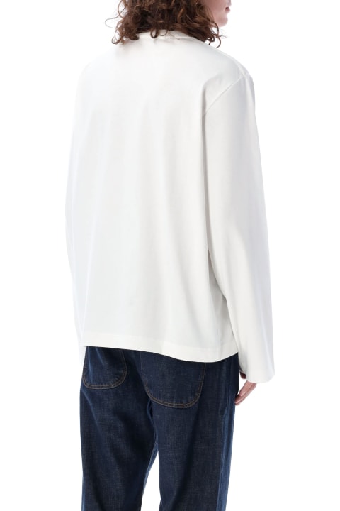 Acne Studios Topwear for Men Acne Studios White Cotton T-shirt