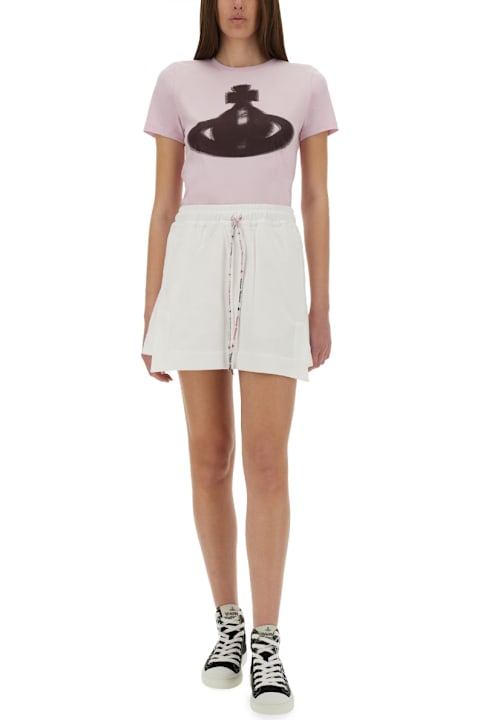Vivienne Westwood Topwear for Women Vivienne Westwood "halftone Orb" T-shirt
