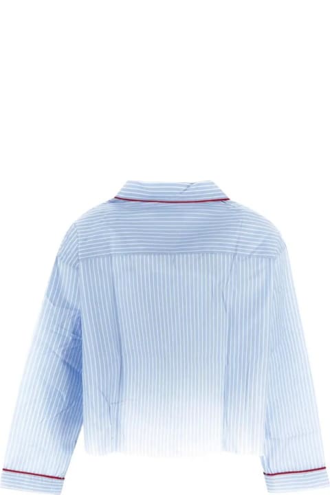 ウィメンズ トップス Miu Miu Stripes Shirt