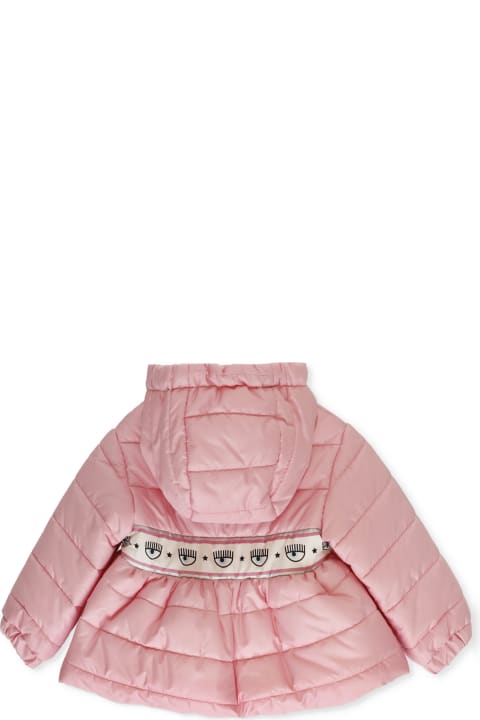 Chiara Ferragni Coats & Jackets for Baby Girls Chiara Ferragni Maxilogomania Jacket