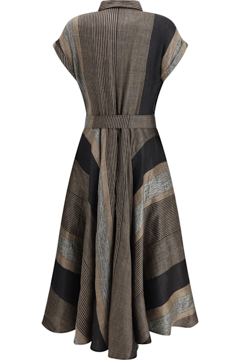 Sara Roka Dresses for Women Sara Roka Chemisier Striped Dress