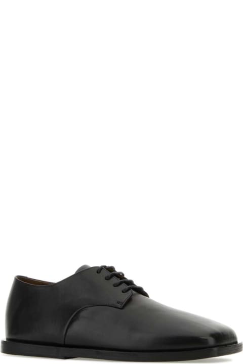 Marsell Shoes for Women Marsell Black Leather Lace-up Shoes