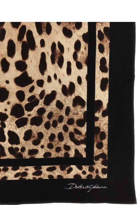 ウィメンズ Dolce & Gabbanaのアクセサリー Dolce & Gabbana 'leopard' Scarf