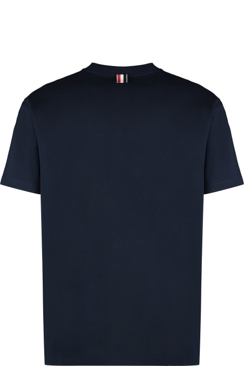 Thom Browne Topwear for Men Thom Browne Cotton Crew-neck T-shirt