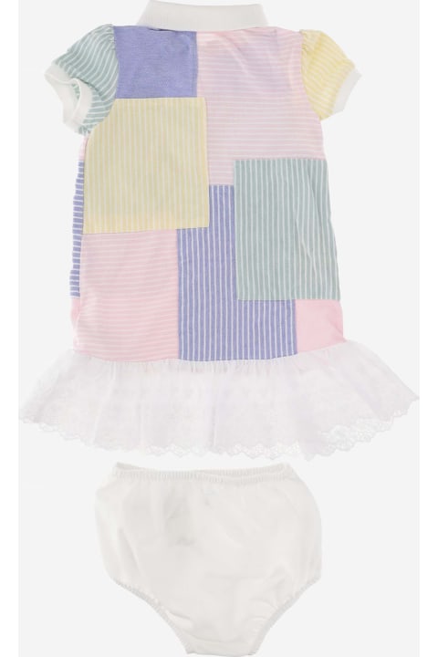 Dresses for Baby Girls Polo Ralph Lauren Two-piece Cotton Set