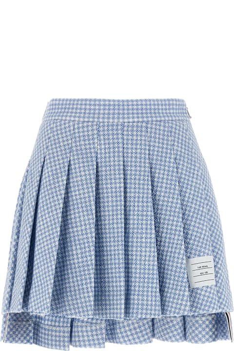 Homeware Thom Browne Pleated Tweed Skirt