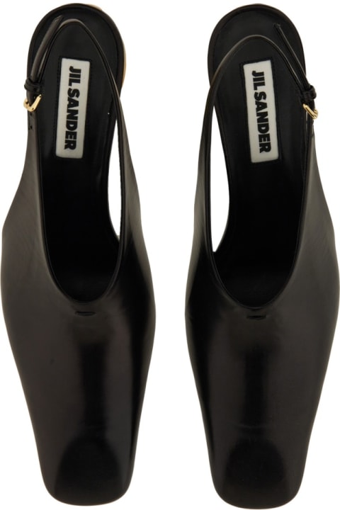 Jil Sander High-Heeled Shoes for Women Jil Sander Pumps With Contrasting Heels