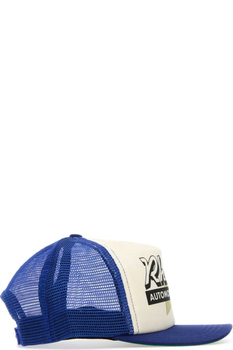 Rhude Hats for Men Rhude Two-tone Polyester Blend Auto Racing Baseball Cap