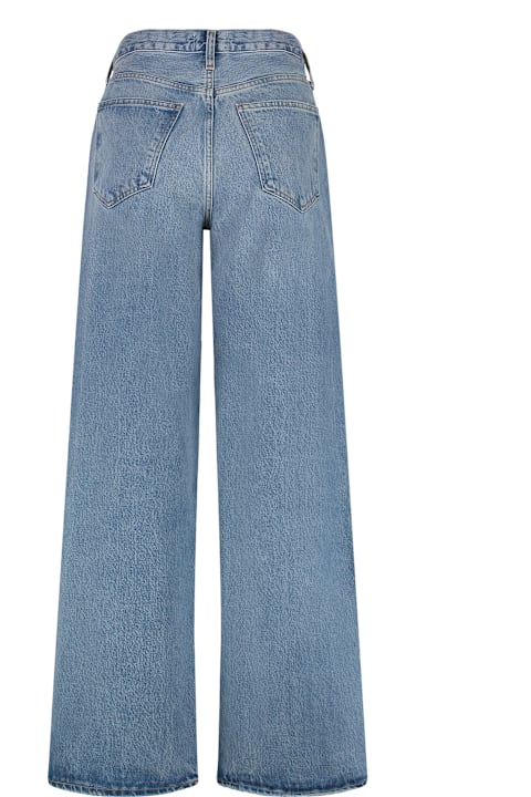 Fashion for Women AGOLDE Low Slung Puddle Straight Leg Jeans