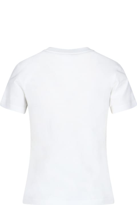 Alaia Topwear for Women Alaia Slim Logo T-shirt