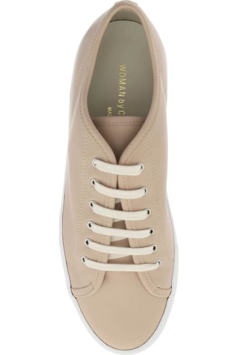 Wedges for Women Common Projects Leather Tournament Low Super Sneakers