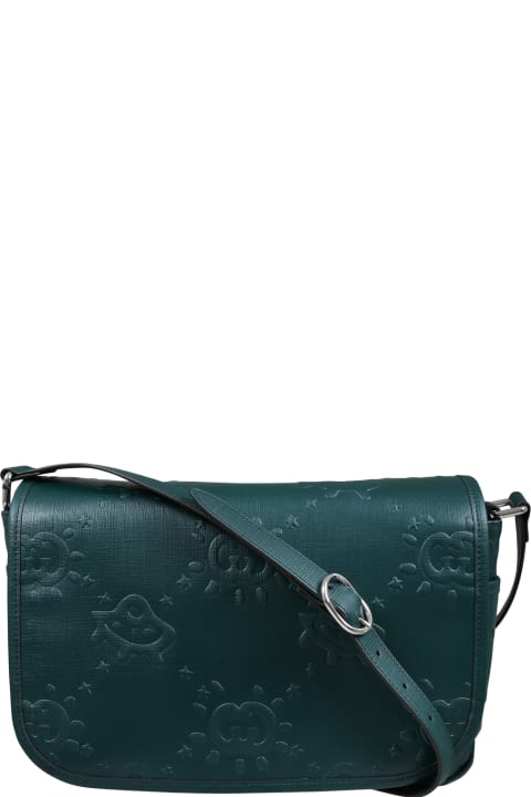 Gucci for Girls Gucci Green Bag For Girl With Gg Cross