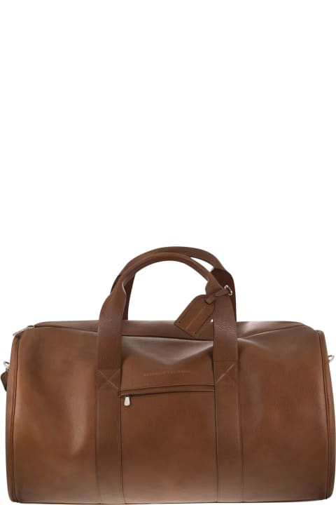 Luggage for Men Brunello Cucinelli Leather Active Bag